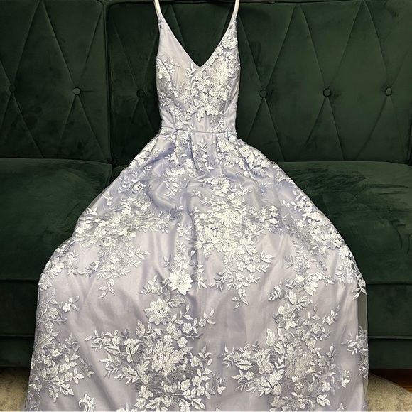 BCX Shimmering Lavender Dress - Picture 1 of 6